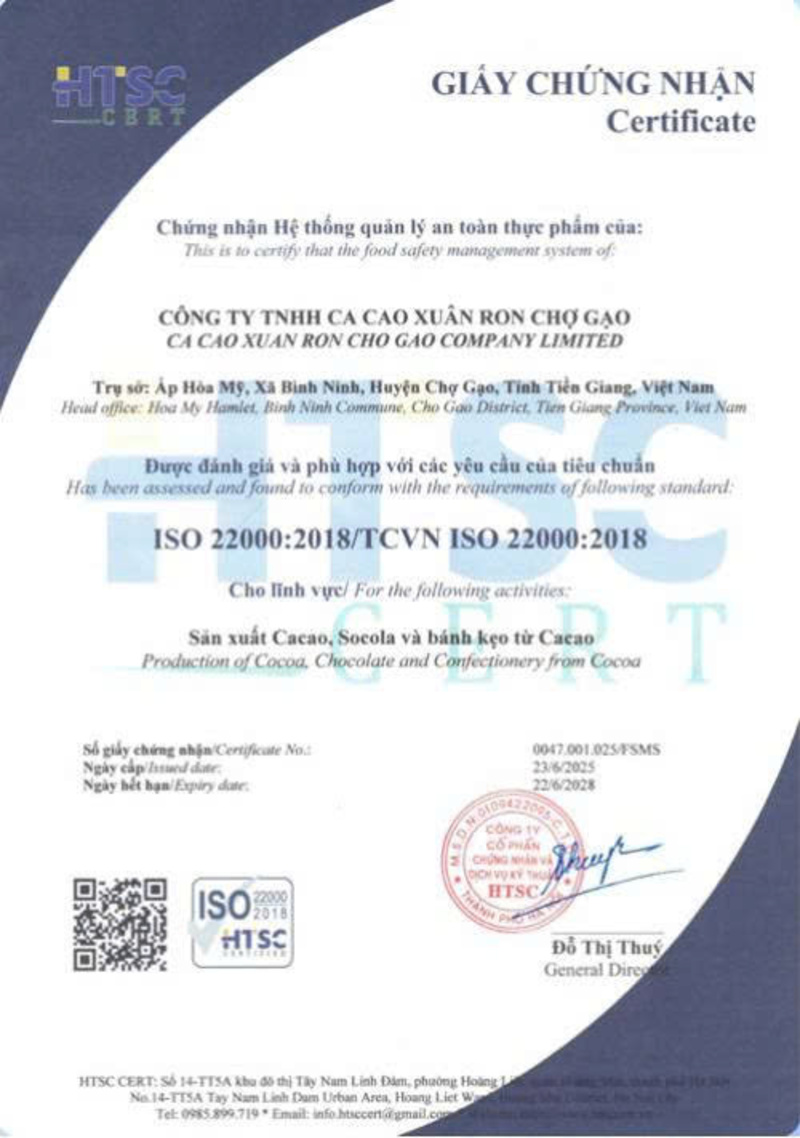 Chứng nhận